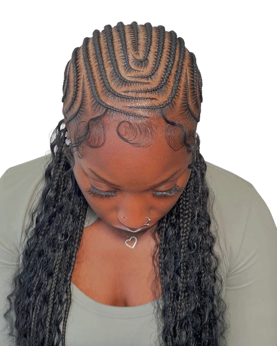 Outre Human Hair Blend Braids Brazilian Bundle Boho Pre Stretched Loose Deep Bulk 18