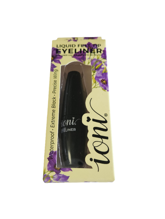 liquid eyeliner packaging with a white background