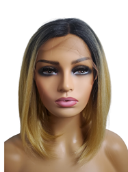 Frontal wig synthetic hair