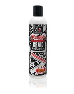 Braid takedown spray that softens, hydrates, and refreshes hair — infused with vitamin-rich formula for easy, gentle braid removal.