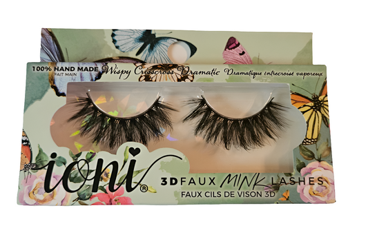 Eyelashes ioni Dramatic Wispy Crisscross