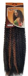 Packaged hair extension with 'Marley Braid' label on a white background
