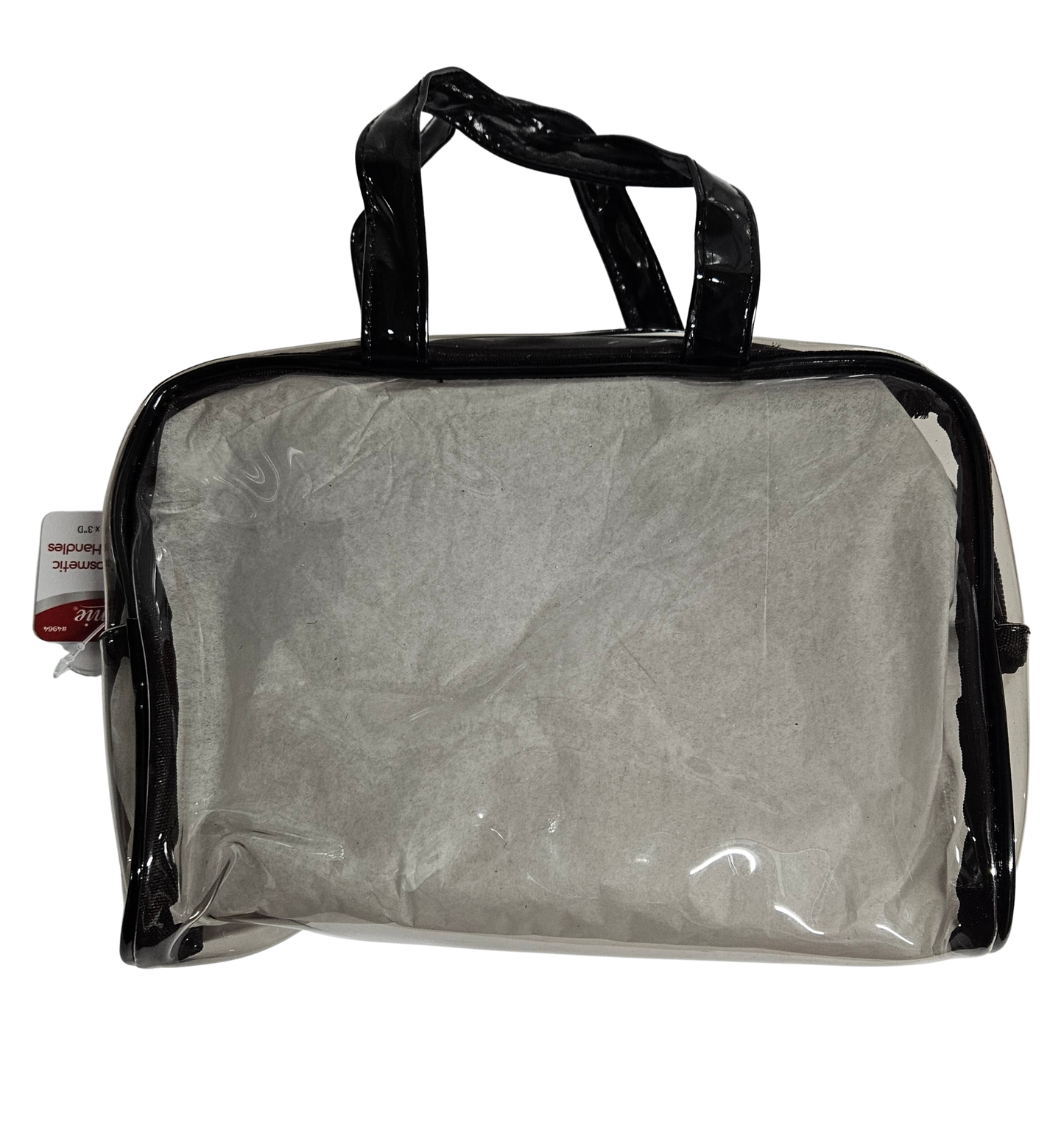 Tinted Cosmetic Bag with Handles