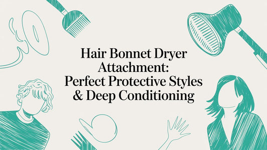 Hair bonnet dryer attachment: Perfect Protective Styles & Deep Conditioning