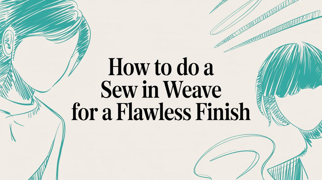 How to Do a Sew In Weave for a Flawless Finish