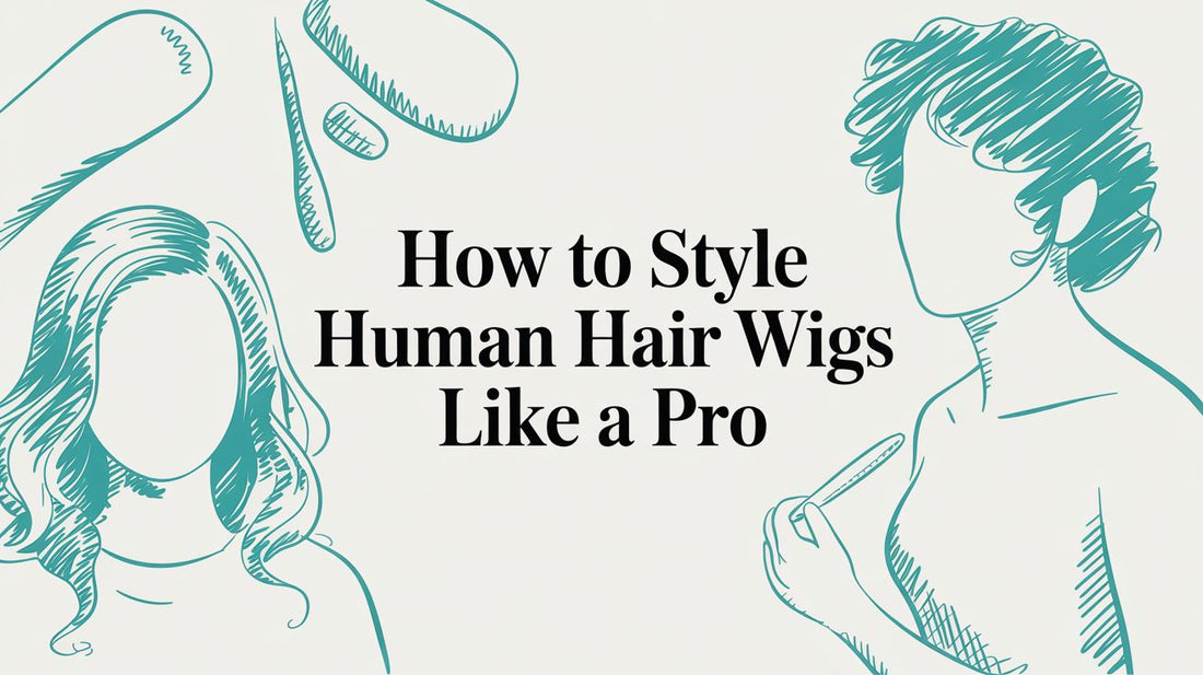 How to Style Human Hair Wigs Like a Pro