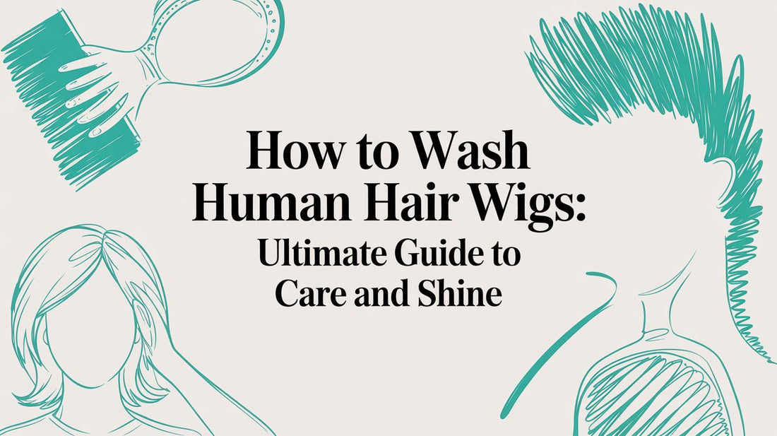 How to wash human hair wigs: Ultimate Guide to Care and Shine
