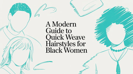 A Modern Guide to Quick Weave Hairstyles for Black Women