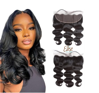 Body wave frontal  on a black woman