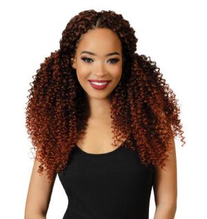 RastAfri Bohemian Curl 3X 18" Braiding Hair