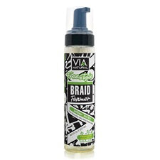 Braiding foam bottle by Via Natural