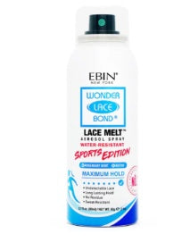Sweat resistant humidity proof wig adhesive spray