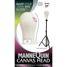 Mannequin Canvas Head