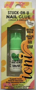 Clear nail glue super hold