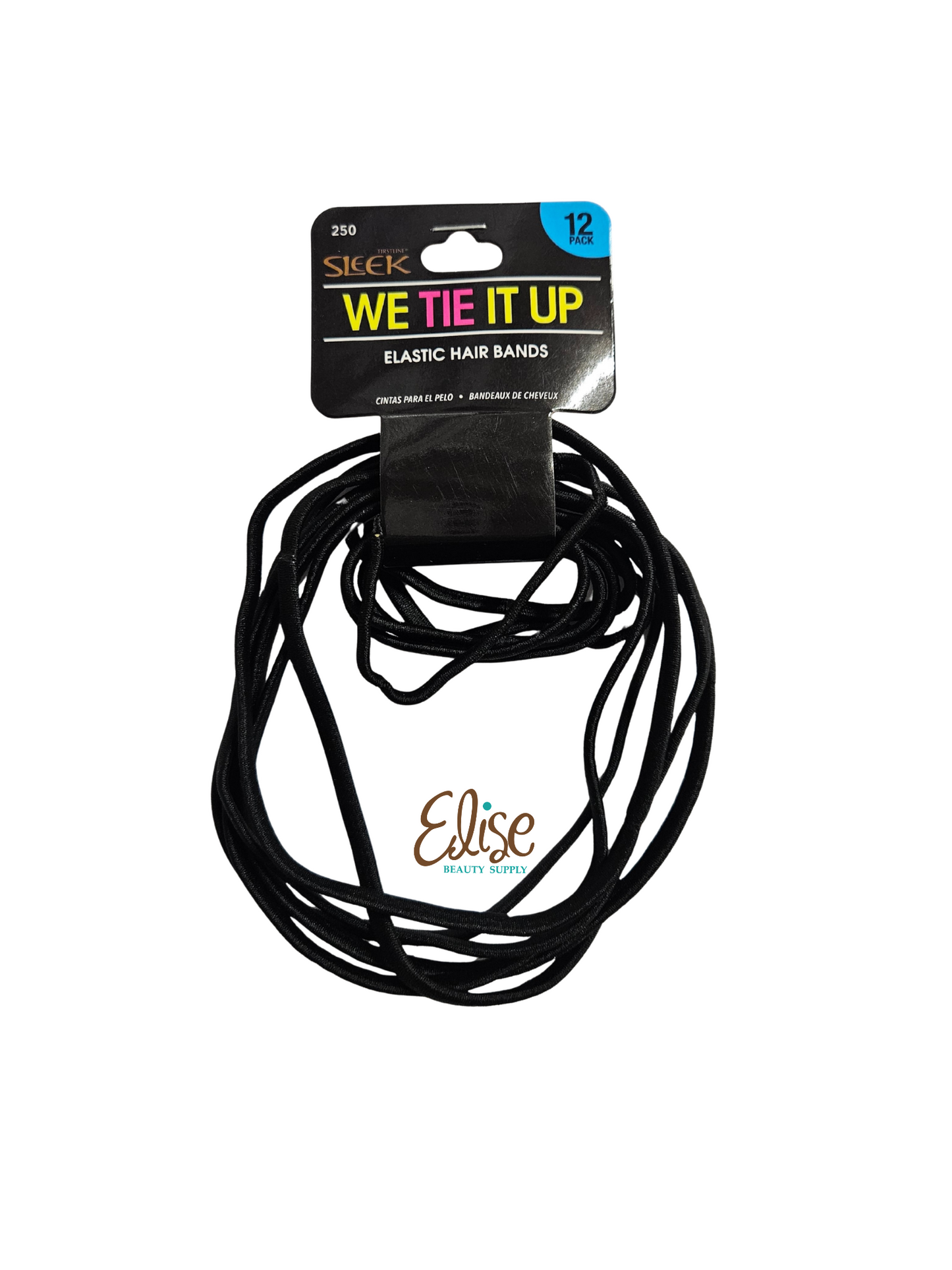 Black Elastic Hair Bands