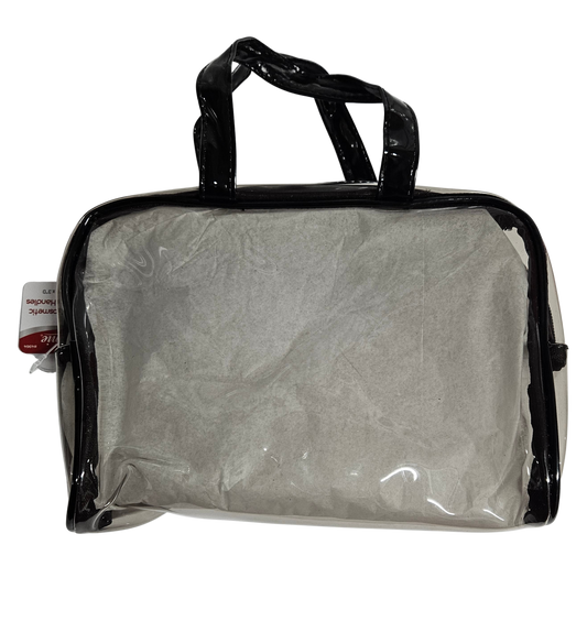 Tinted Cosmetic Bag with Handles