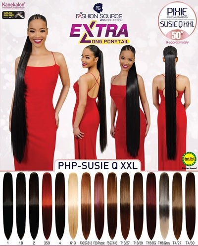 Synthetic Drawstring Ponytail Susie Q 50"